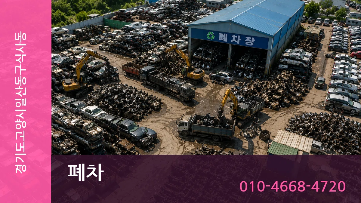 경기도고양시일산동구식사동 폐차 질문형