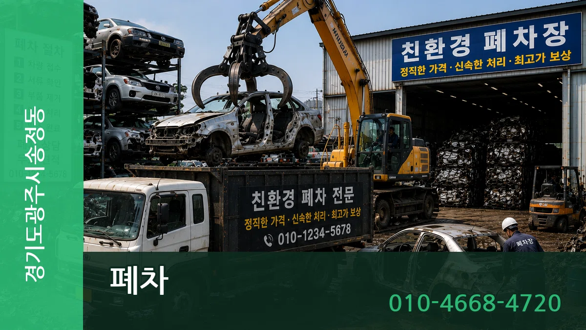 경기도광주시송정동 폐차 지역형