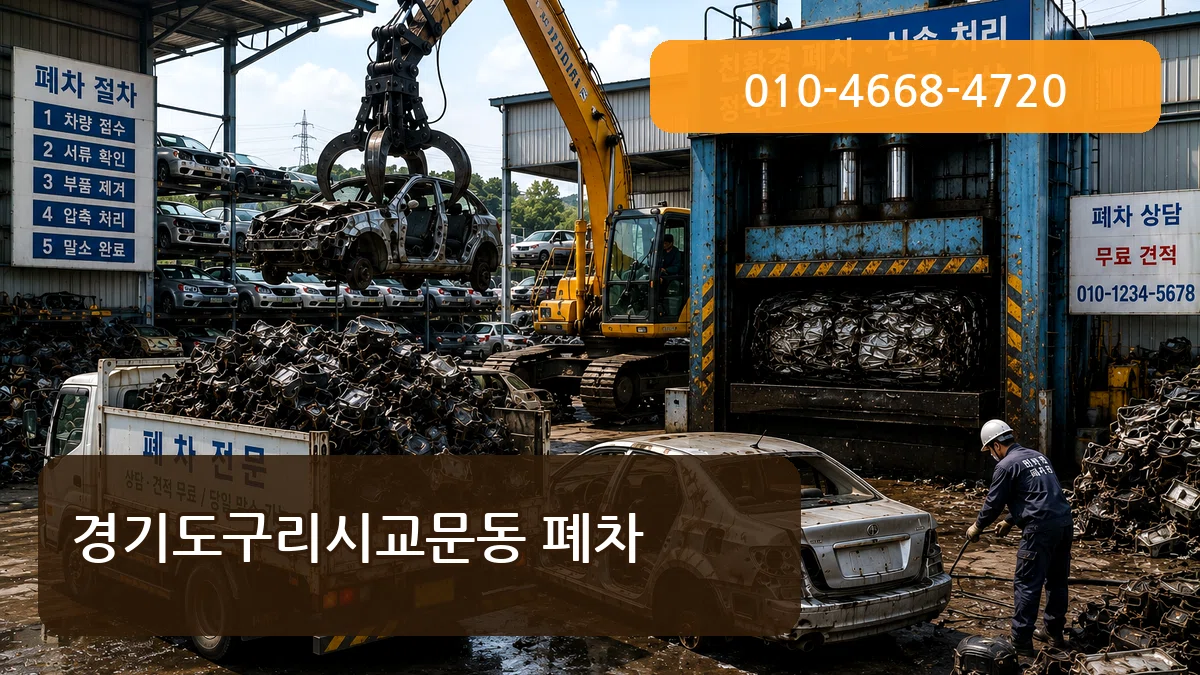 경기도구리시교문동 폐차 지역형