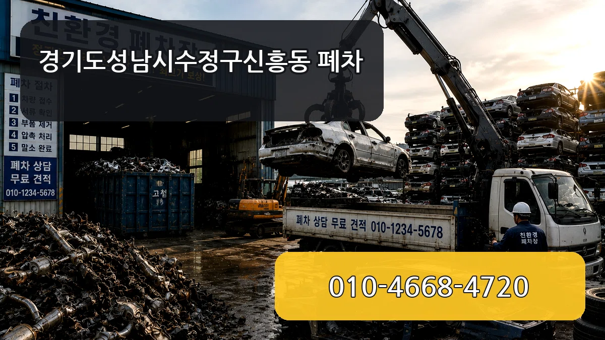 경기도성남시수정구신흥동 폐차 FAQ형