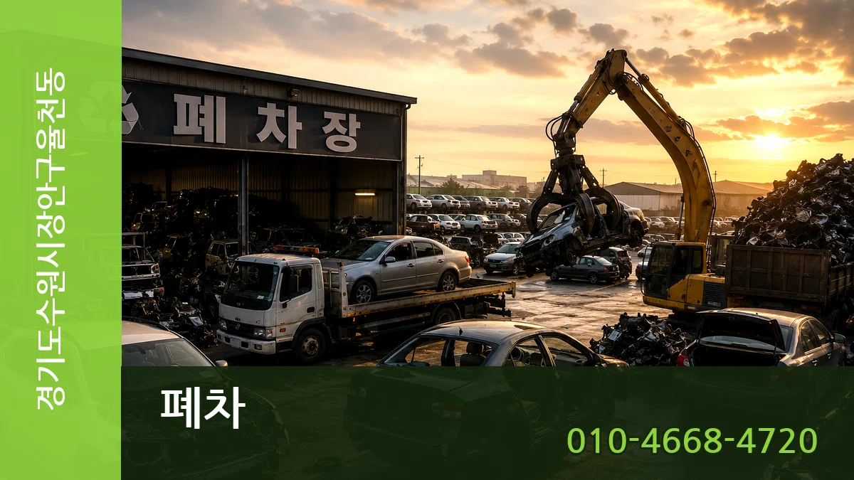 경기도수원시장안구율천동 폐차 정보형