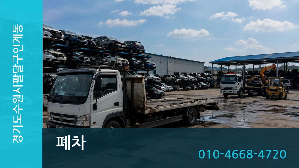경기도수원시팔달구인계동 폐차 서류형