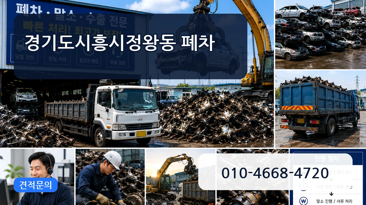 경기도시흥시정왕동 폐차 비교형