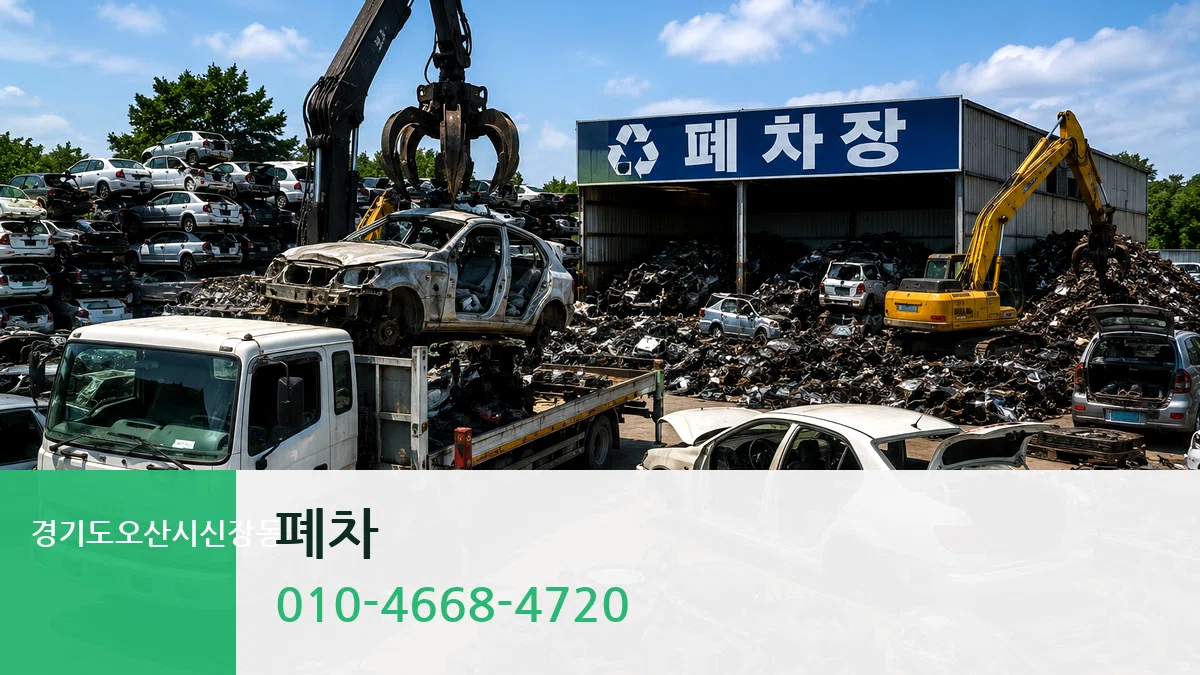 경기도오산시신장동 폐차 질문형