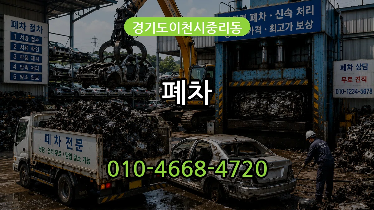 경기도이천시중리동 폐차 FAQ형