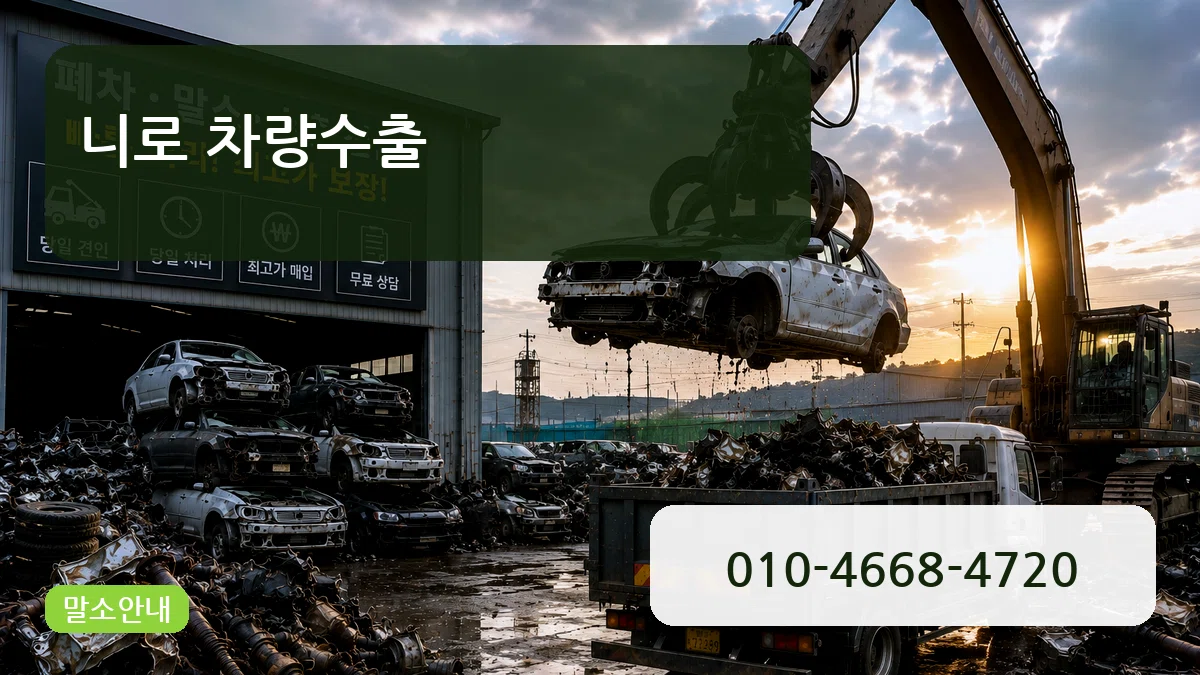 니로 차량수출 사례형