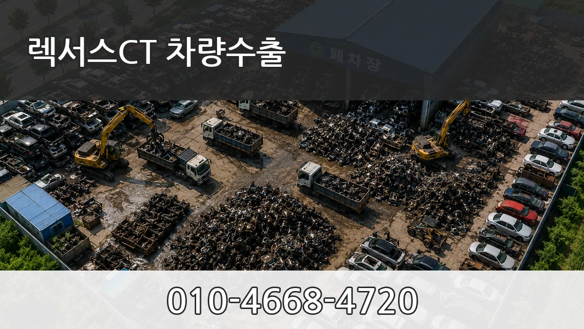 렉서스CT 차량수출 FAQ형