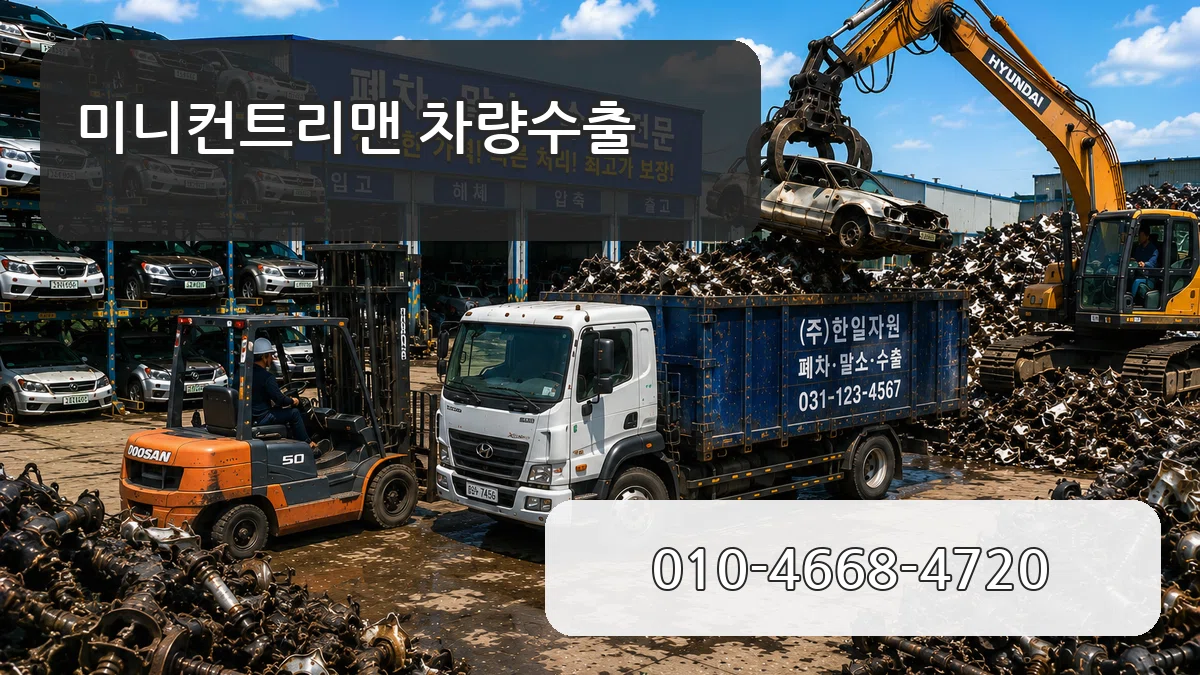 미니컨트리맨 차량수출 주의사항형