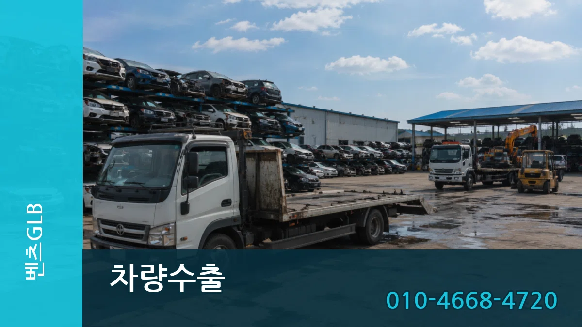 벤츠GLB 차량수출 서류형