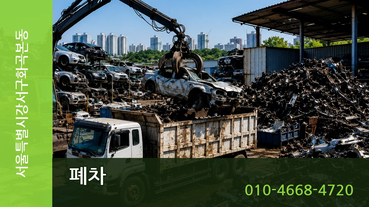 서울특별시강서구화곡본동 폐차 절차형