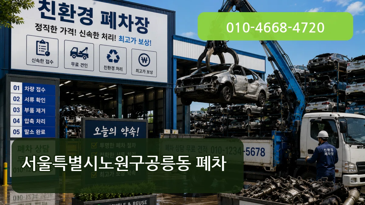 서울특별시노원구공릉동 폐차 지역형