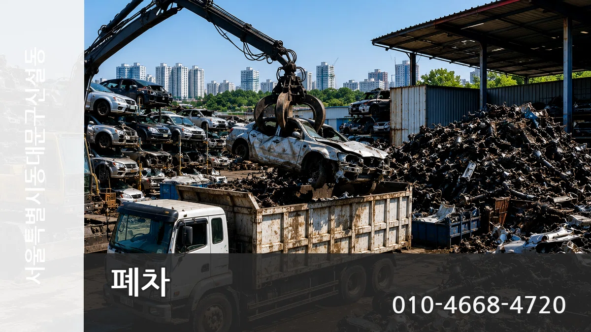서울특별시동대문구신설동 폐차 절차형
