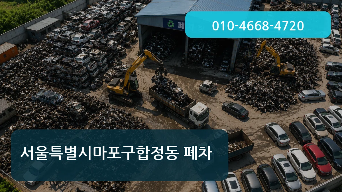 서울특별시마포구합정동 폐차 질문형