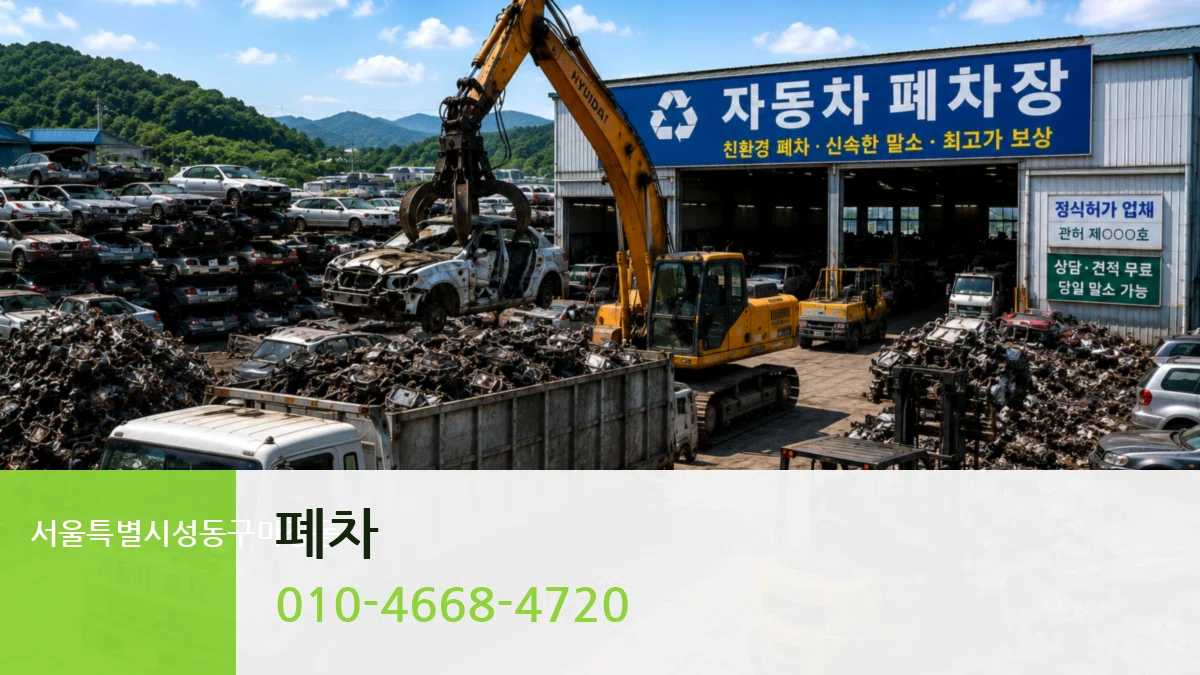 서울특별시성동구마장동 폐차 정보형