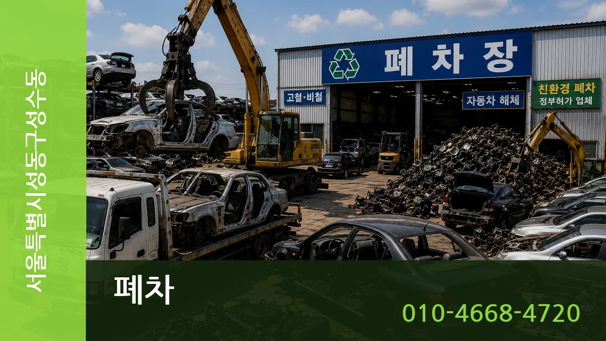 서울특별시성동구성수동 폐차 정보형