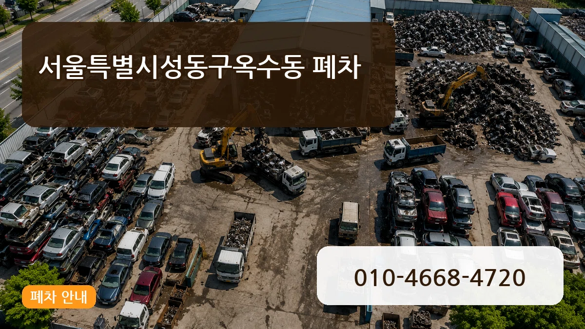 서울특별시성동구옥수동 폐차 질문형