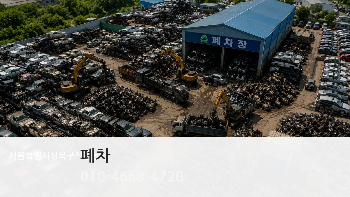 서울특별시성북구석관동 폐차 질문형