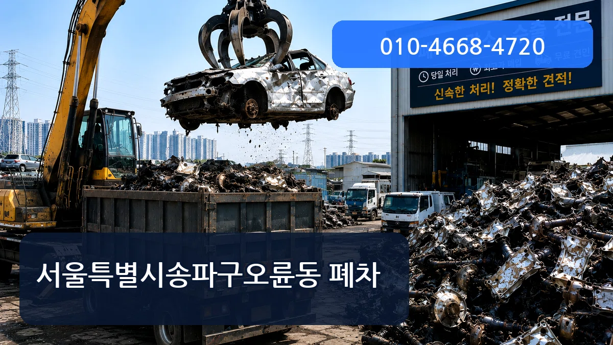 서울특별시송파구오륜동 폐차 비교형