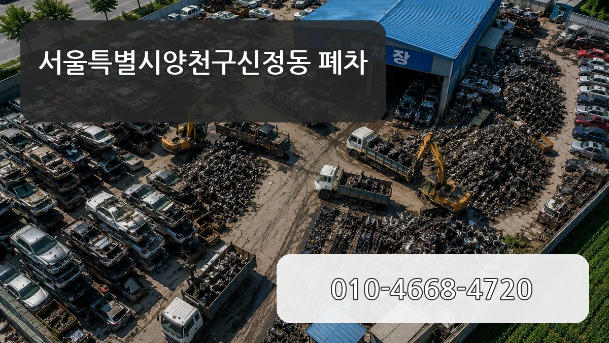 서울특별시양천구신정동 폐차 질문형