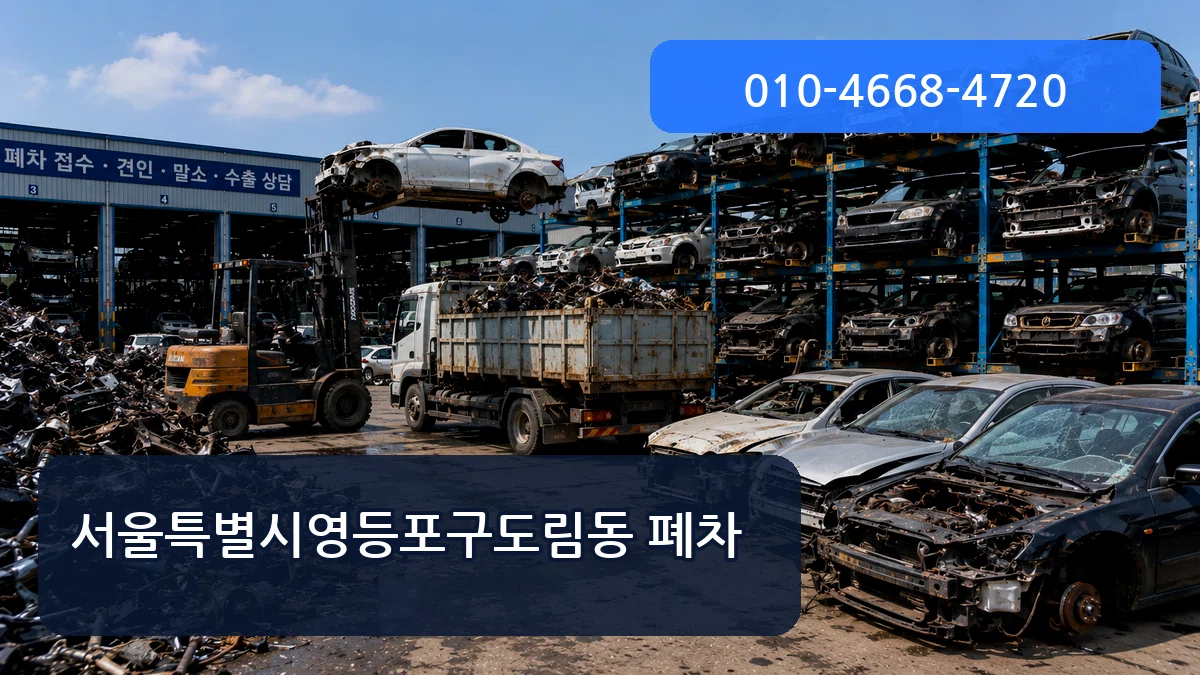 서울특별시영등포구도림동 폐차 비용형