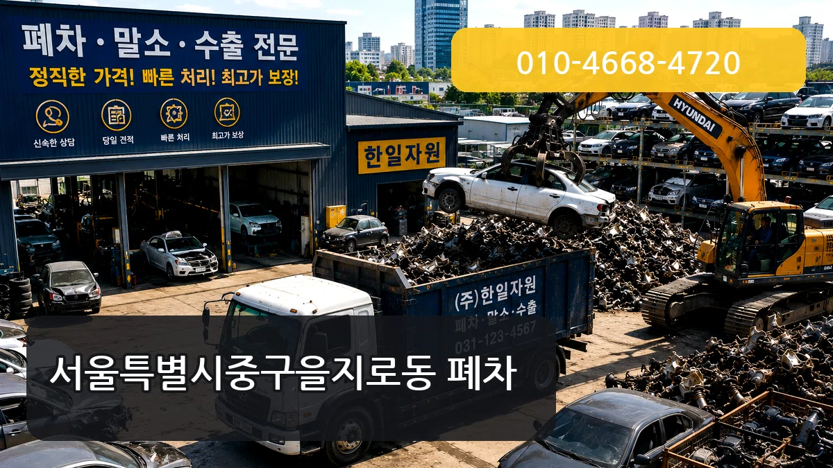 서울특별시중구을지로동 폐차 FAQ형