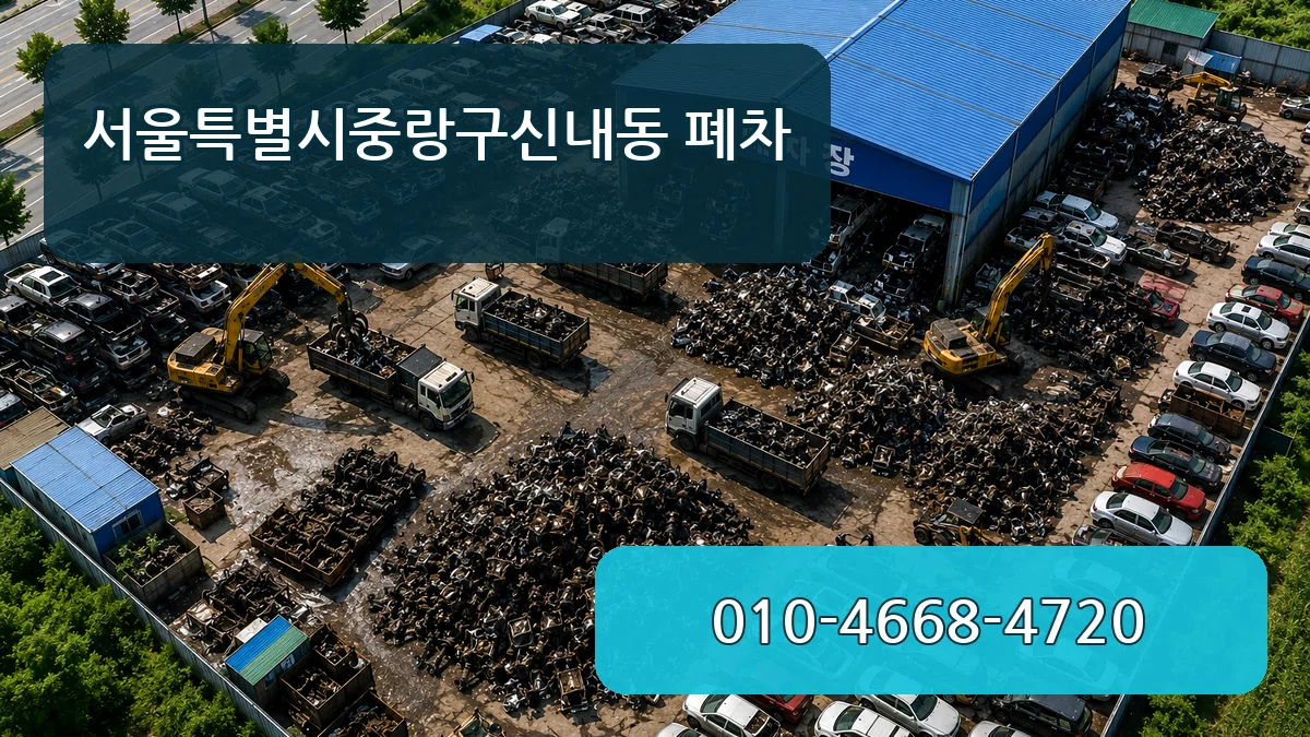 서울특별시중랑구신내동 폐차 질문형