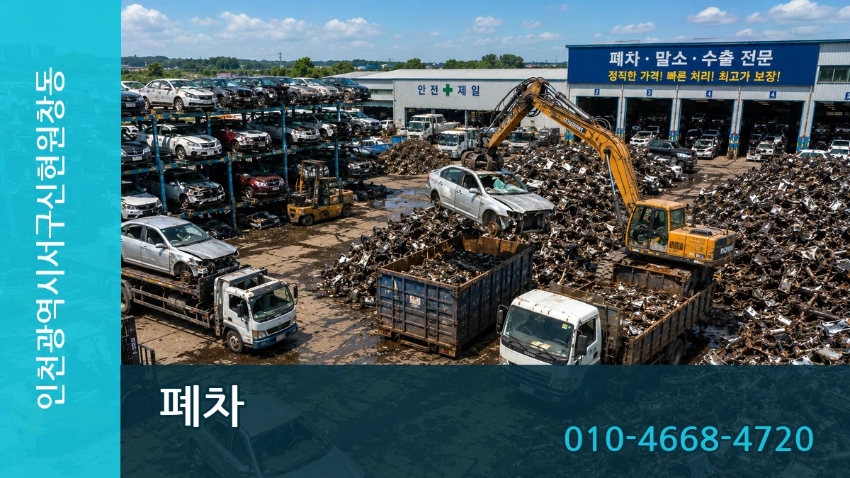인천광역시서구신현원창동 폐차 비용형