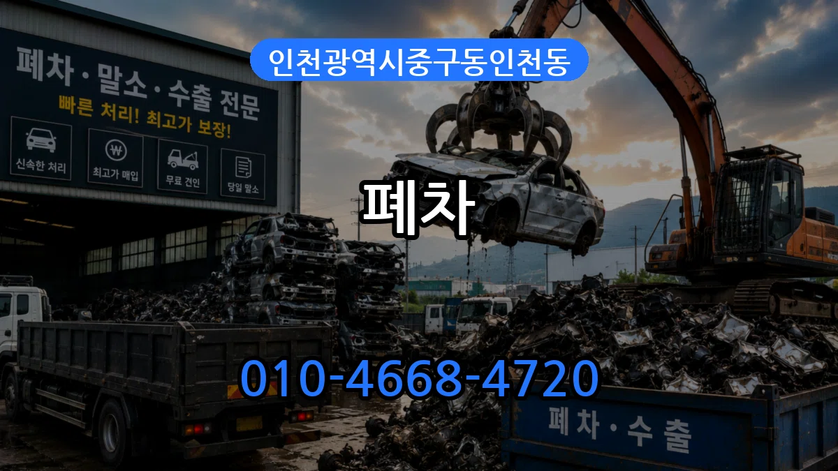 인천광역시중구동인천동 폐차 사례형