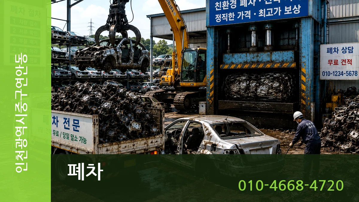 인천광역시중구연안동 폐차 지역형