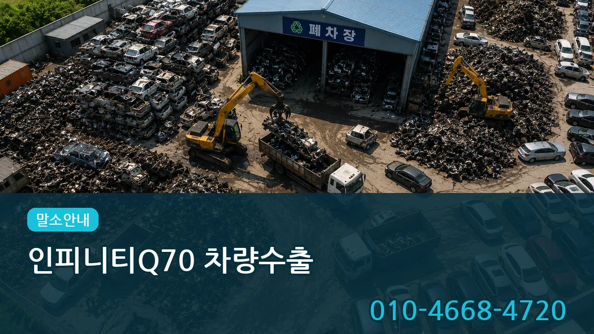 인피니티Q70 차량수출 질문형