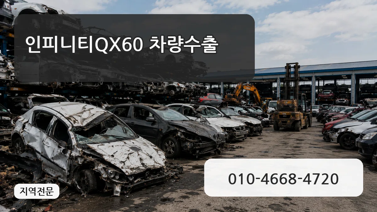 인피니티QX60 차량수출 FAQ형