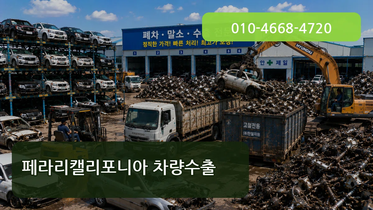페라리캘리포니아 차량수출 비용형