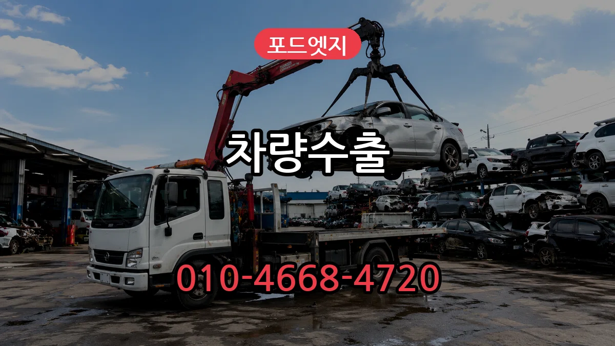 포드엣지 차량수출 주의사항형