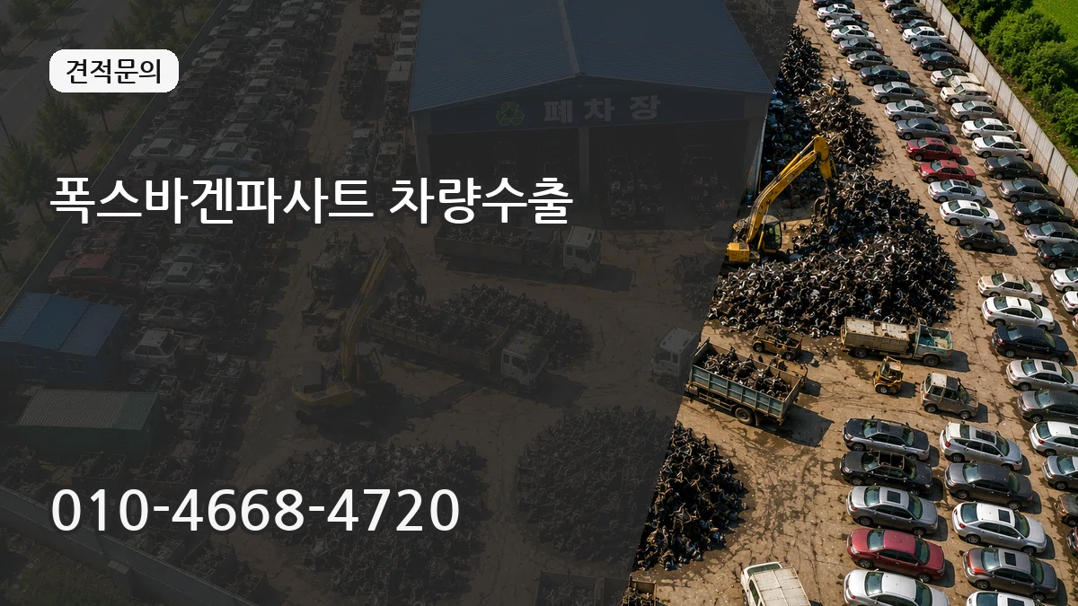 폭스바겐파사트 차량수출 질문형