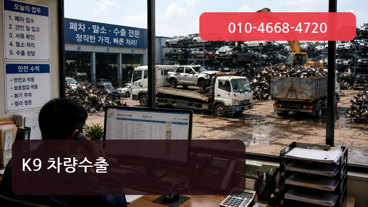 K9 차량수출 FAQ형