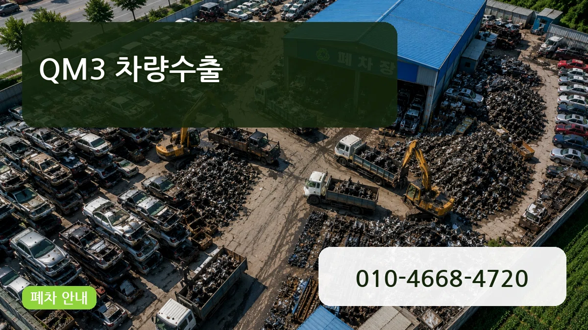QM3 차량수출 QM3 차량수출 차량 처리 안내 이미지 3
