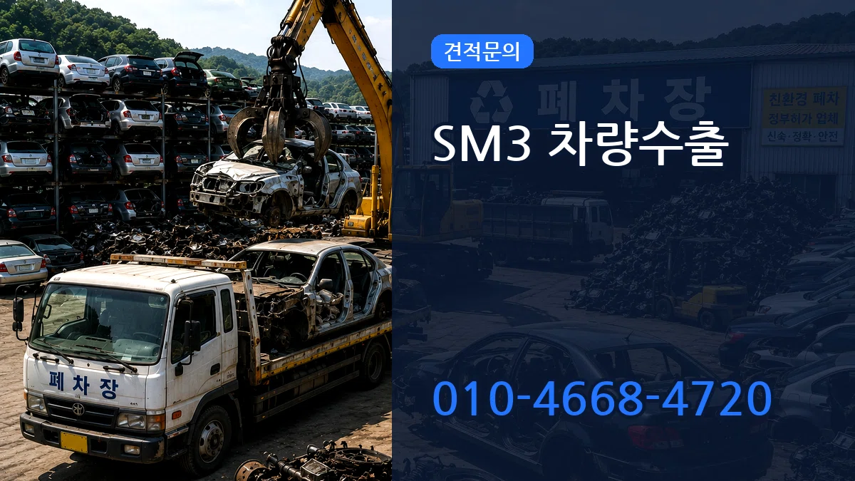 SM3 차량수출 SM3 차량수출 차량 처리 안내 이미지 3