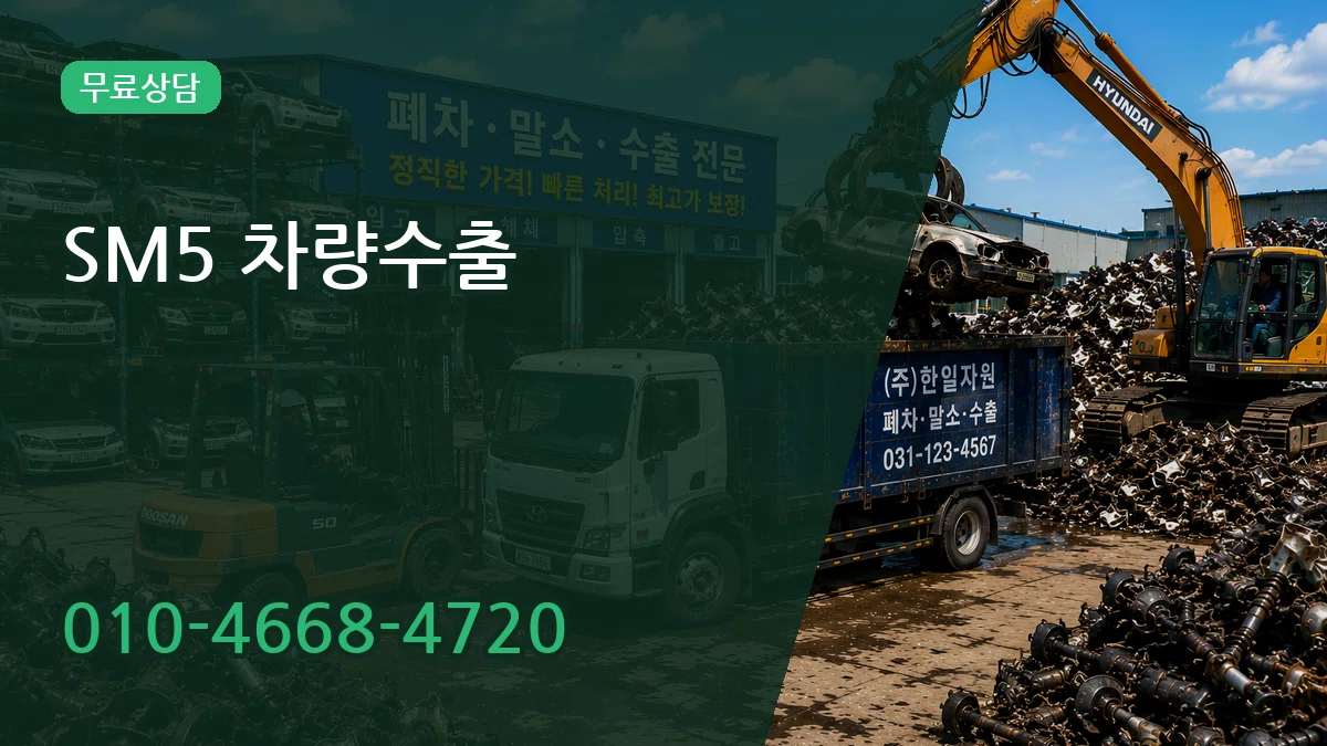 SM5 차량수출 절차형