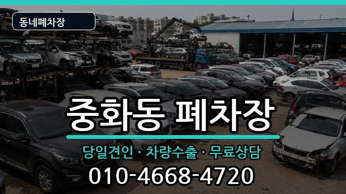 서울특별시중랑구중화동 폐차 차량 처리 안내 이미지 3
