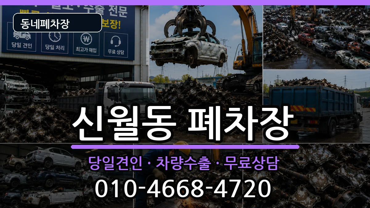 서울특별시양천구신월동 폐차 차량 처리 안내 이미지 2
