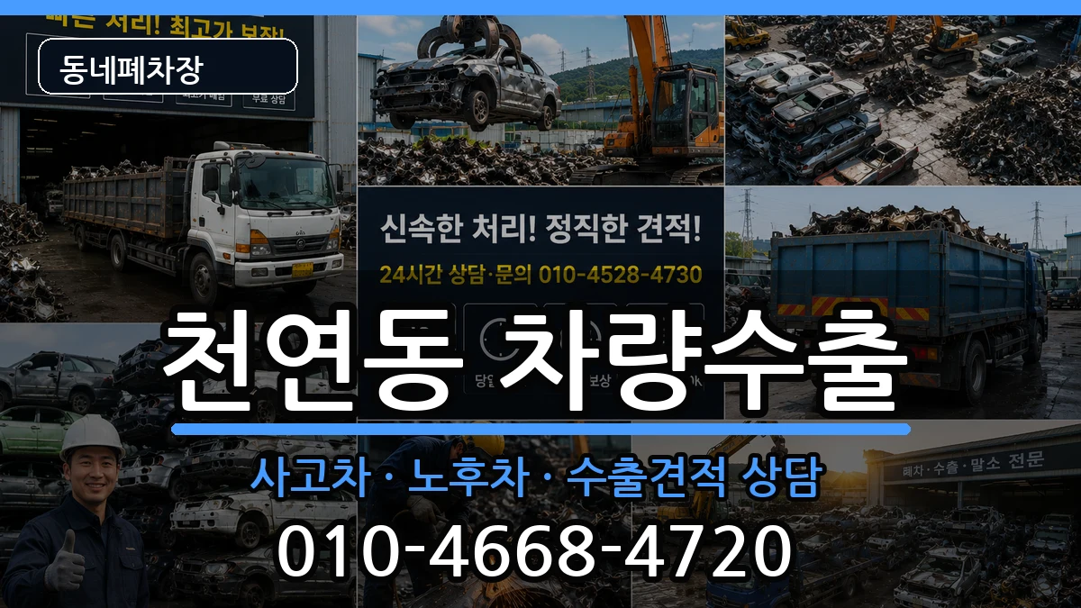 서울특별시서대문구천연동 차량수출 차량 처리 안내 이미지 2