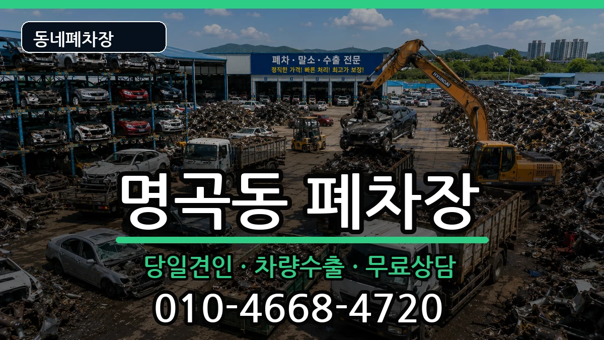 경상남도창원시의창구명곡동  폐차 비용형