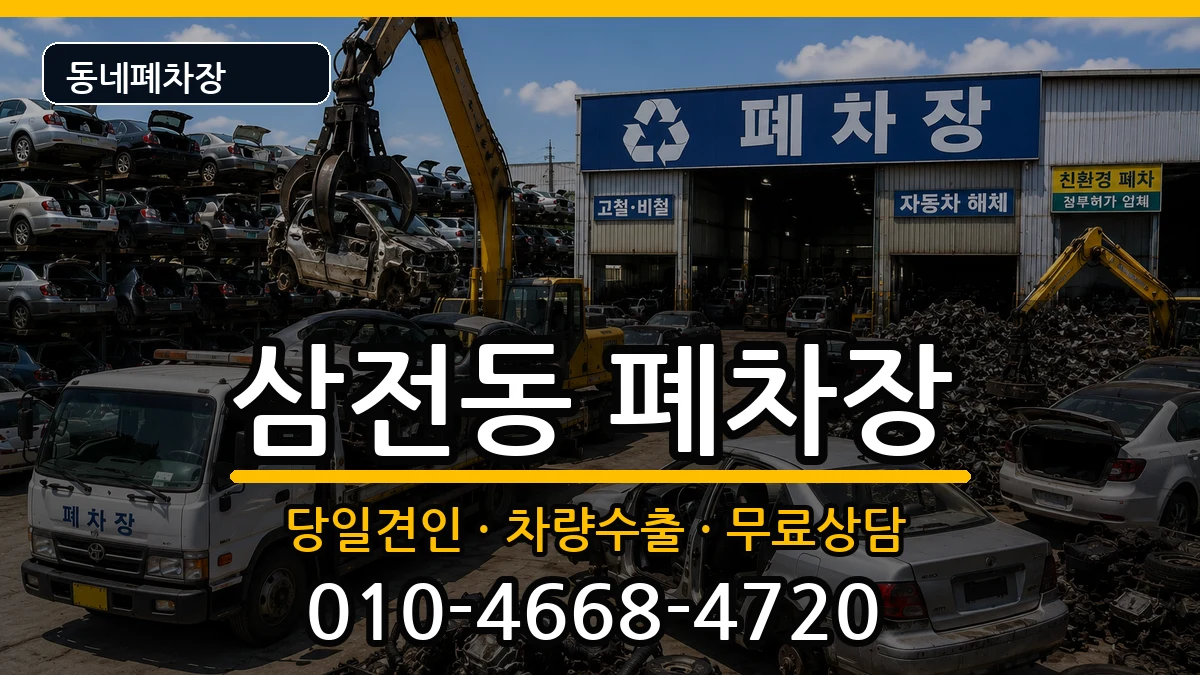 서울특별시송파구삼전동 폐차 차량 처리 안내 이미지 1