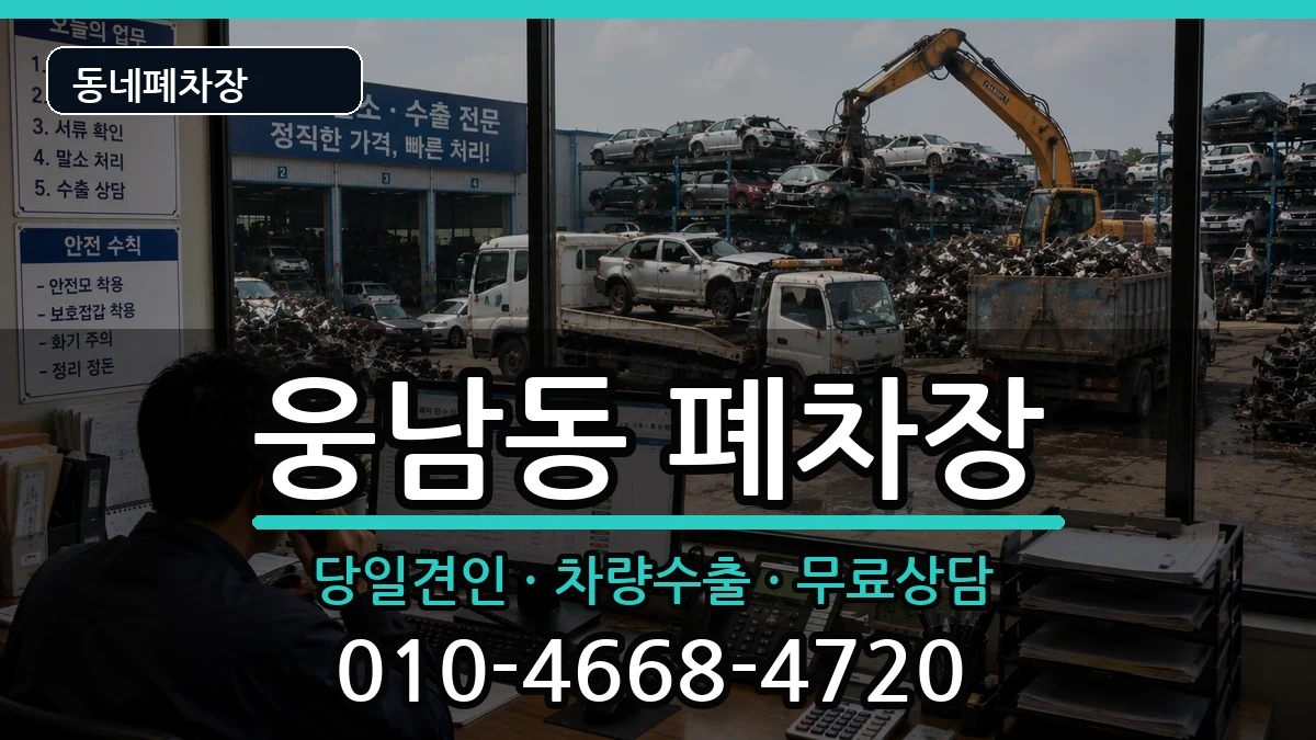 경상남도창원시성산구웅남동 폐차 차량 처리 안내 이미지 3