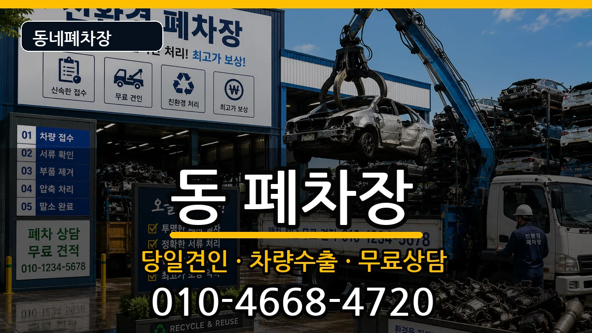 경상북도안동시중구동  폐차 지역형