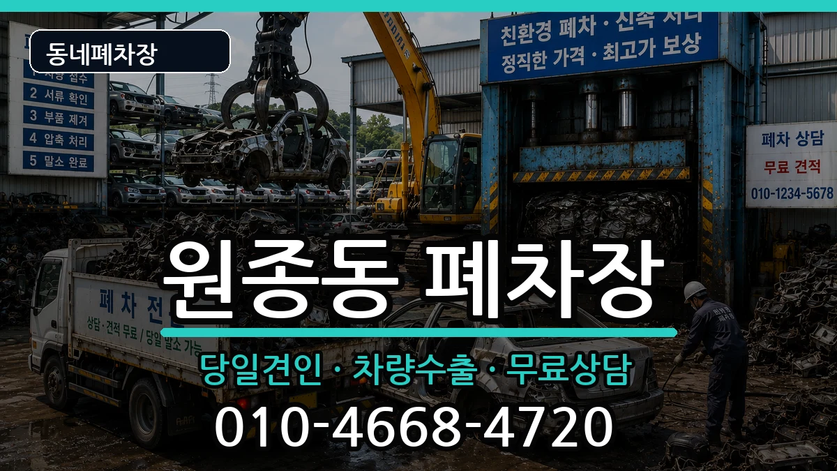 경기도부천시오정구원종동 폐차 경기도부천시오정구원종동 폐차 차량 처리 안내 이미지 1