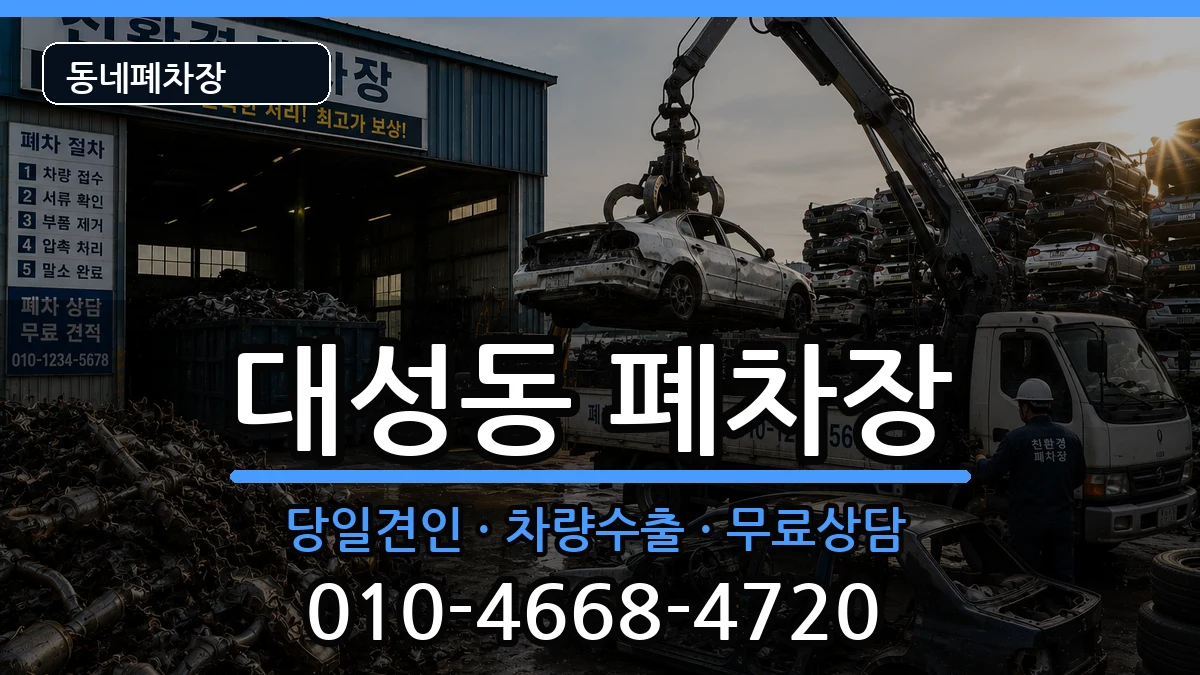 전라남도목포시대성동 폐차 전라남도목포시대성동 폐차 차량 처리 안내 이미지 2