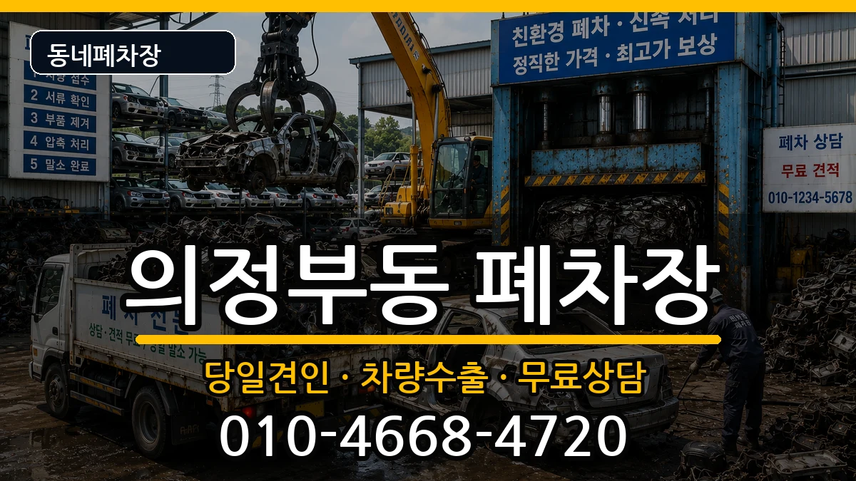 경기도의정부시의정부동 폐차 경기도의정부시의정부동 폐차 차량 처리 안내 이미지 2