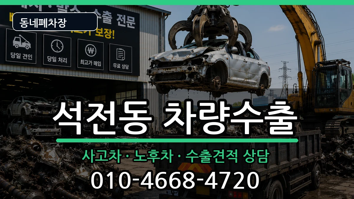 경상남도창원시마산회원구석전동  차량수출 주의사항형