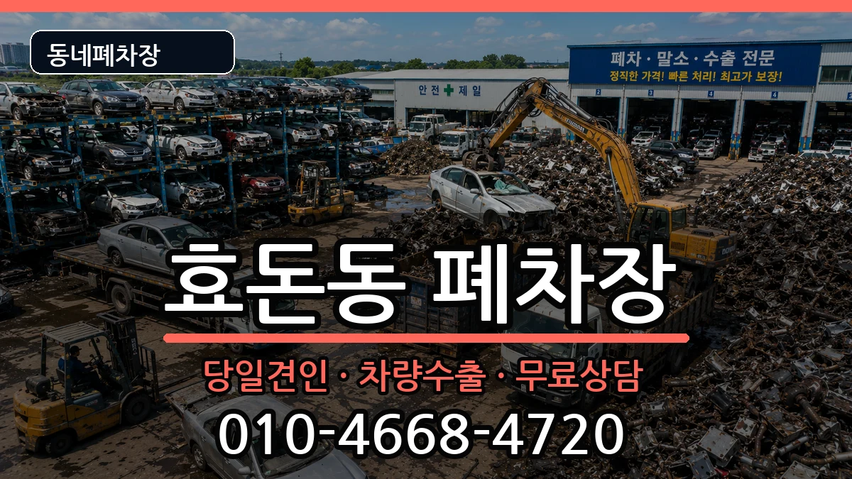 제주특별자치도서귀포시효돈동 폐차 제주특별자치도서귀포시효돈동 폐차 차량 처리 안내 이미지 3